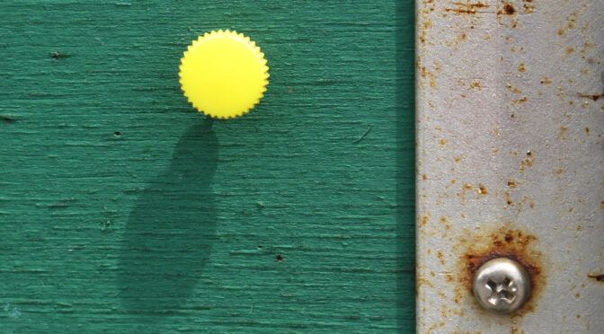 今日の１枚「掲示板の片隅」